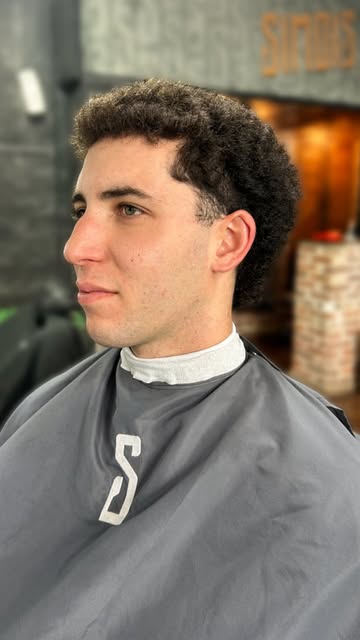 Resultado de corte en Barbería Simois
